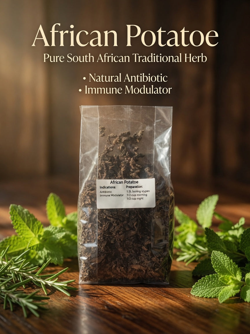 African Potato (Hypoxis) – Natural Immune & Antibiotic Herb (R50)