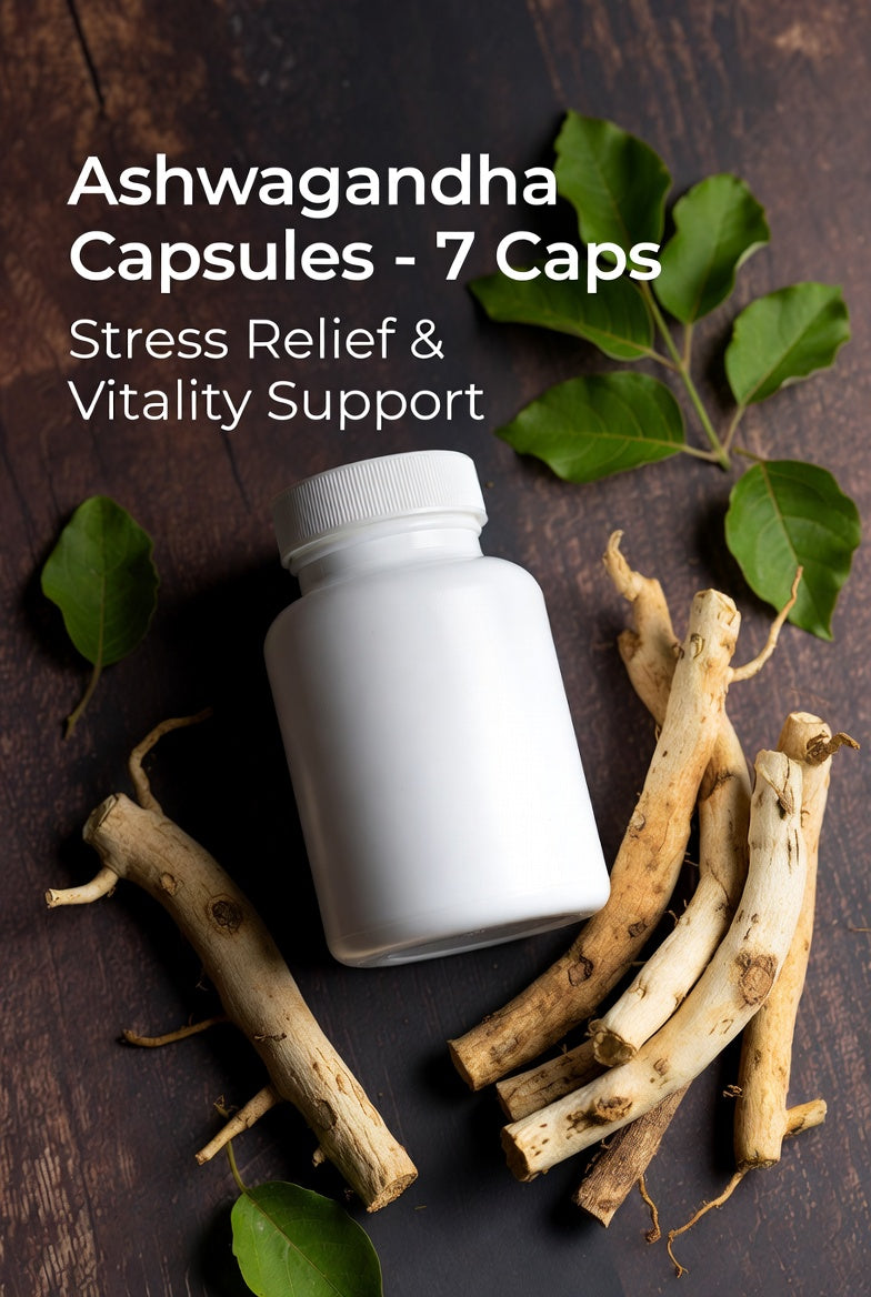 Ashwagandha Capsules – Stress Relief & Vitality Support