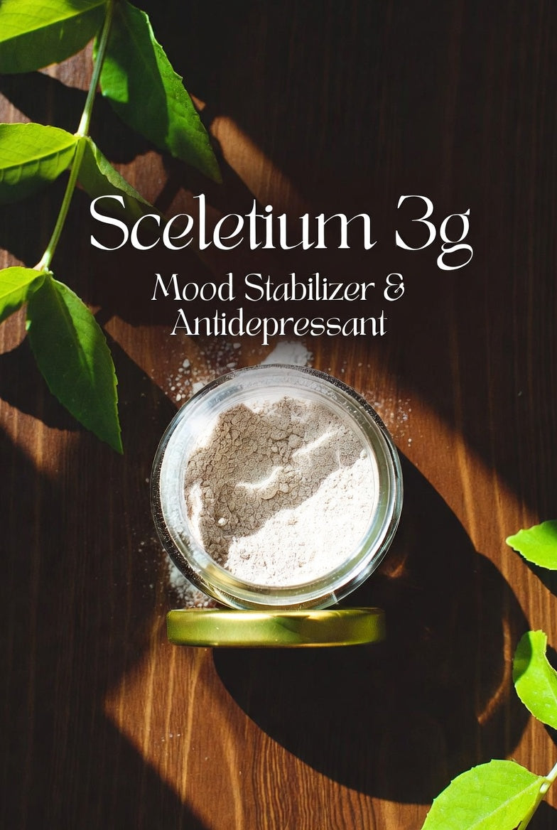 Sceletium 3g – Traditional Mood Stabilizer & Natural Antidepressant | R100