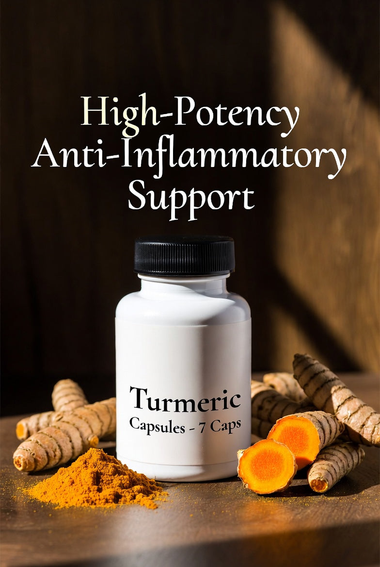 Turmeric Capsules – High-Potency Anti-Inflammatory Support